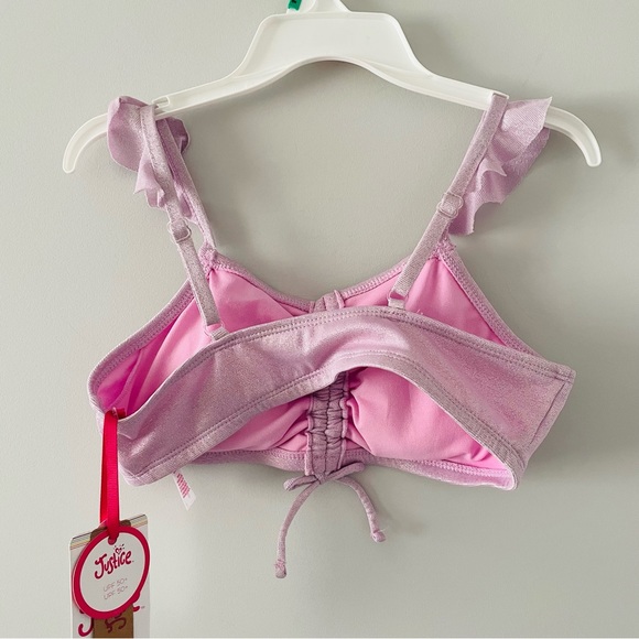 Justice Girl’s 2pc Swimsuit size12/14 - Picture 3 of 8